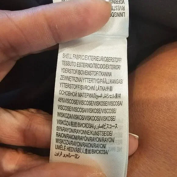 Farm Rio Scarf Wrap Mini Dress Size Small - Picture 11 of 11